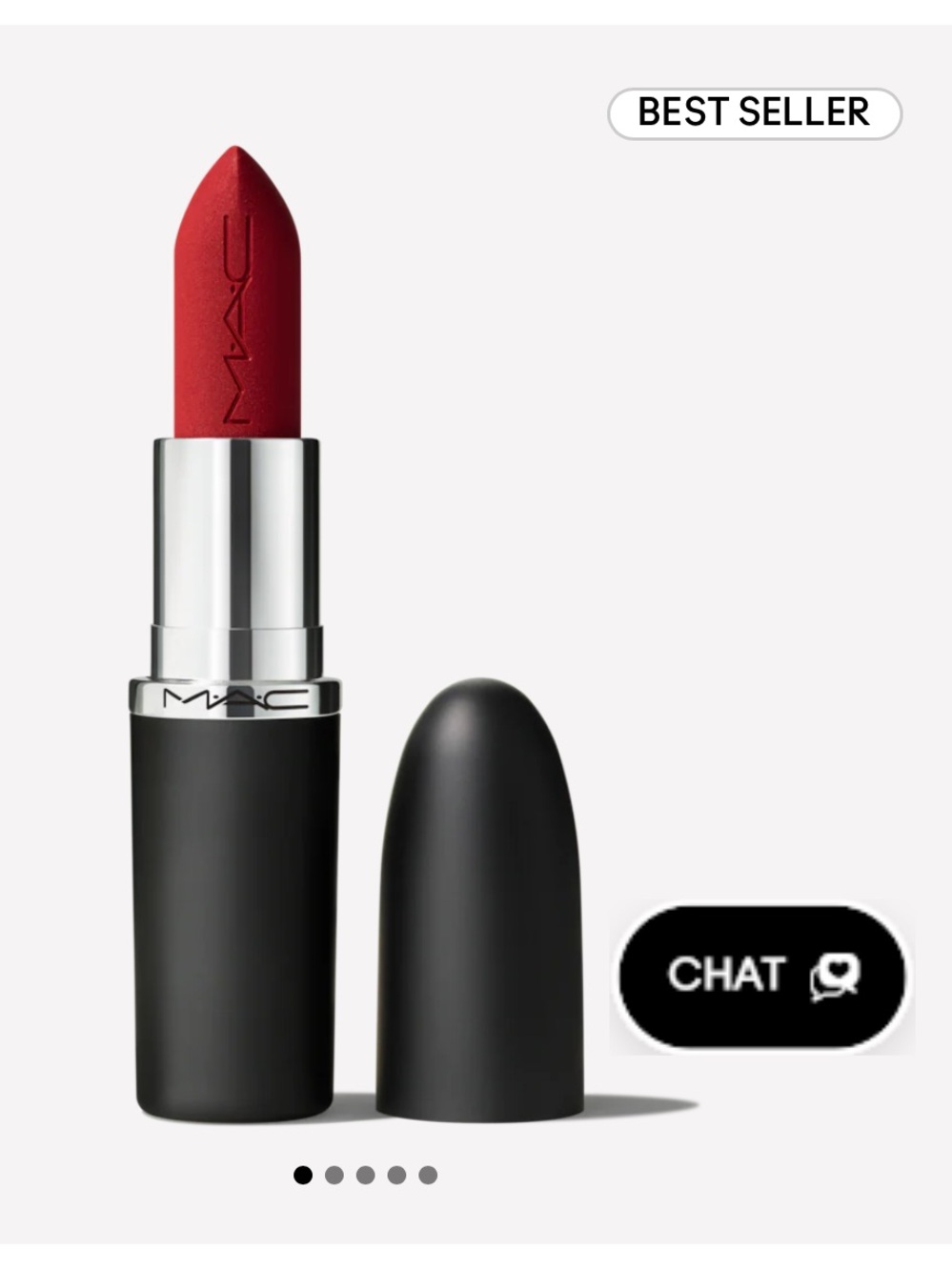 NWT MAC MAC-XIMAL Matte Lipstick - Russian Red